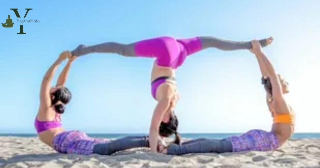 yoga Poses for 3-Person to Challenge